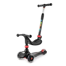 Самокат Trolo RINO 3+ (black) 20-50кг