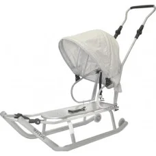 Санки Anmar Active (рег.ручка, без капюшона) белый