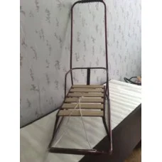 Санки детские Вихрь1-люкс(полозья круглые) Украина