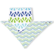 Шийна хустка-слюнявчик BabyOno Pattern, 2 шт. (879/06)