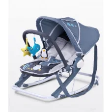 Шезлонг Caretero Aqua - grey