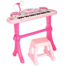 Синтезатор WinFun Rock Star Розовый (2068G-NL)