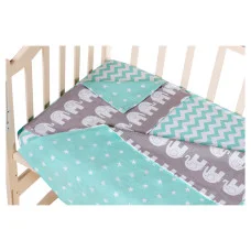 Змінний комплект Babyroom SB-003 бірюзовий (зірки)
