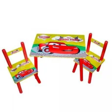 Столик Bambi M 0292 Тачки з двома стільчиками