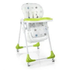 Стульчик для кормления Bambi Звезды Салатовый (M 3233-22)