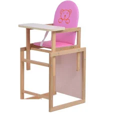 Стульчик-трансформер OMMI Pink