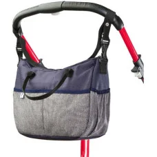 Сумка для коляски Caretero Deluxe - navy / grey