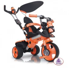 Триколісний велосипед Injusa City Trike 326-001 Помаранчево-чорний