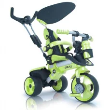 Триколісний велосипед Injusa City Trike 3263-004 Зелено-чорний