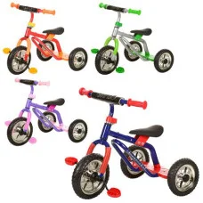 Триколісний велосипед Profi Trike M 0688-3 Сіро-зелений