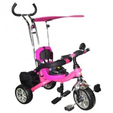 Триколісний велосипед Profi Trike M0695 Eva Foam Малиновий