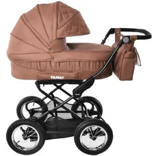 УНІВЕРСАЛЬНА КОЛЯСКА TILLY FAMILY T-181 BROWN