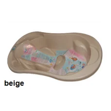 Ванночка Tega Komfort с терм-ом и сливом анатомическая TG-011 beige pearl