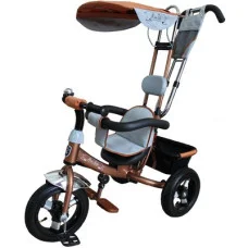 Велосипед 3-х колісний Mini Trike надувні (шоколад)