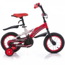 Велосипед Azimut Rider 14" Красно-белый