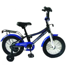 ВЕЛОСИПЕД PROFI TOP GRADE 18" ЧОРНО-СИНІЙ (L18101)