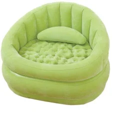 Велюр кресло Intex 68563 Салатовый