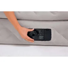 Велюр ліжко Intex 66962 з вбудованим насосом 220В