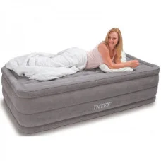 Велюр ліжко Intex 67952 з вбудованим насосом 230V