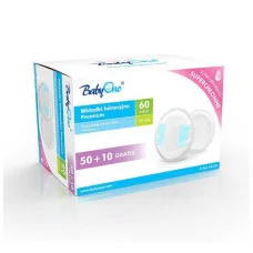 Вкладиші одноразові 60 шт BabyOno Premium 031/60