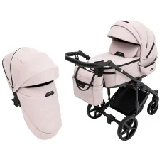 Коляска 2 в 1 Adamex Zico Eco Sa-15 розовый пудра