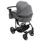 Коляска 2 в 1 Adamex Zico Eco Sa-4 тёмно-серый
