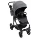 Коляска 2 в 1 Adamex Zico Eco Sa-4 тёмно-серый