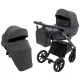 Коляска 2 в 1 Bair Kiwi Plus Soft Bkp-219 графит