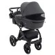Коляска 2 в 1 Bair Kiwi Plus Soft Bkp-219 графит