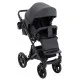 Коляска 2 в 1 Bair Kiwi Plus Soft Bkp-219 графит