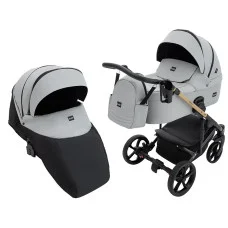 Коляска 2 в 1 Bair Onyx Eco Oe-14 светло-серый