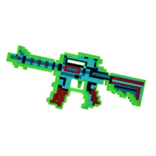 Детская игрушка Автомат музыкальный Mw2228 с лазером Зеленый