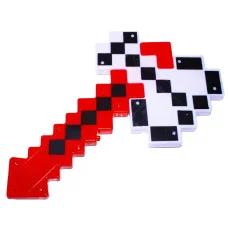 Детская игрушка топор "Minecraft" 9902 со звуками и светом Красный