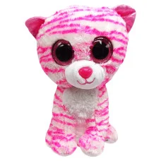 Детская мягкая игрушка Котик Pl0662(Cat-Whitepink) 23 см