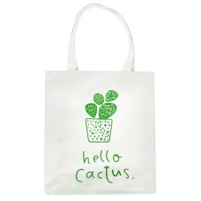Экосумка шоппер тканевая Bambi Bbg-12-15-18 Hello Cactus