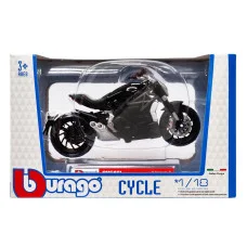 Детская модель Мотоцикла "DUCATI Xdiavel S" Bburago 18-51030-8 масштаб 1:18