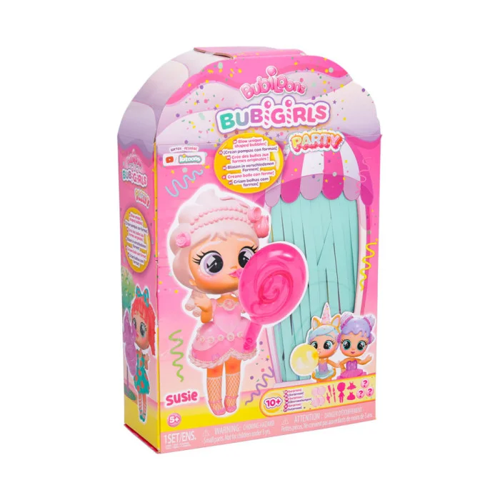 Игровой набор с куклой Малышка Баби Сьюзи Bubiloons 906211IM в ассортименте