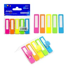 Закладка неоновая "Stick Notes" Color-It Р36, 5 цветов