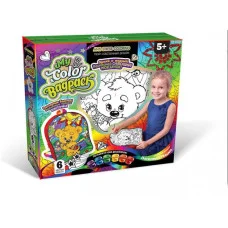 Комплект креативного творчества"My Color Bagpack" Cbp-01 рюкзак-раскраска Мишка