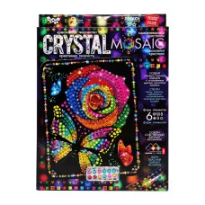 Креативное творчество "Crystal mosaic Цветок" Crm-02-07, 6 форм элементов