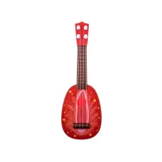 Гитара игрушечная Fan Wingda Toys 819-20, 35 см Клубника