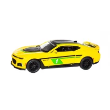 Детская модель машинки Chevrolet Camaro Zl1 2017 Kinsmart Kt5399Fw инерционная, 1:38 Yellow