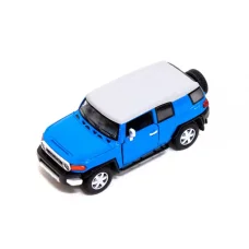 Детская железная машинка Toyota Fj Cruiser Кт5343, инерционная Синий