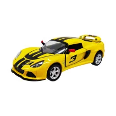 Инерционная машинка Kinsmart Kt5361Wf металлическая, 1:32 Желтый