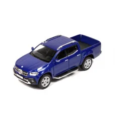 Коллекционная игрушечная машинка Mercedes-Benz X-Class Kt5410W инерционная Синий