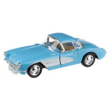 Машинка инерционная "1957 Chevrolet Corvette" Kt5458W-3 масштаб 1:36 Синий