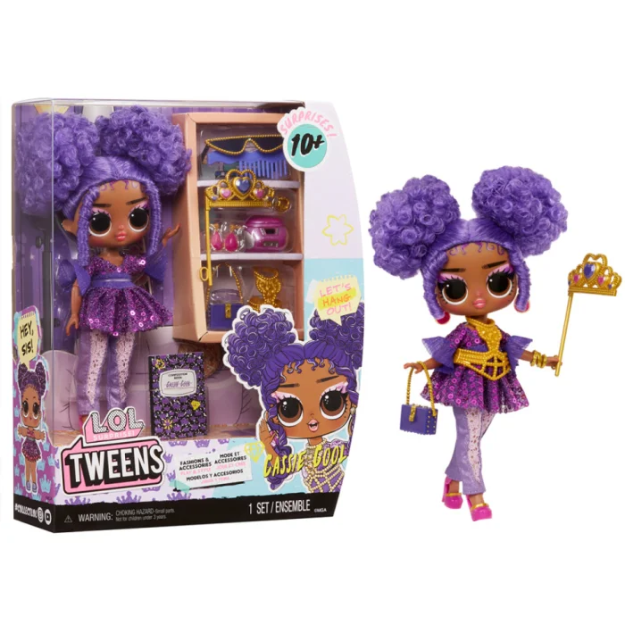Игровой набор с куклой "Кэсси Кул" L.o.l. Surprise! 591672 серии "Tweens Core" с аксессуарами