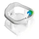 Кресло для купания с игрушкой Maltex Bath seat PANDA with a toy 6204_90 gray (серый)