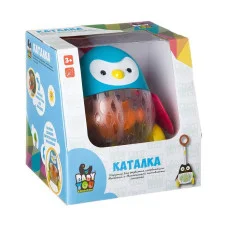 Детская игрушечная каталка 1601ABC с подсветкой Пингвин