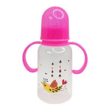 Бутылочка для кормления с ручками Mgz-0205(Pink) 150 мл